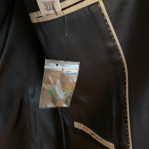 Men’s two tone top man skinny jacket - Picture 3 of 7